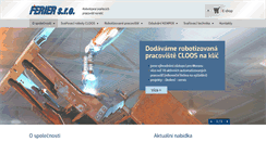 Desktop Screenshot of ferier.cz